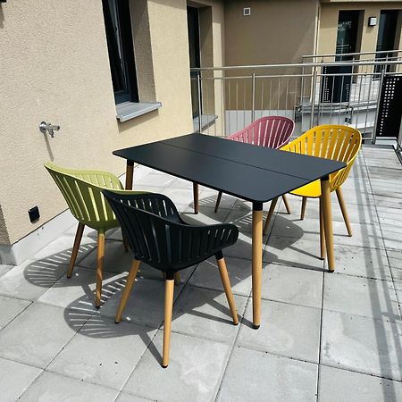 Moderne Apartments Mit Highspeed-Wlan Und Gratis-Tiefgarage Ihr Perfekter Rueckzugsort Nahe Dem Zentrum Und Der Therme I Barrierearm Бад-Кіссінген Екстер'єр фото