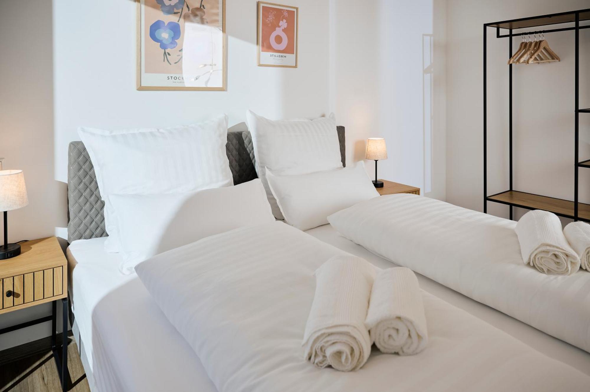 Moderne Apartments Mit Highspeed-Wlan Und Gratis-Tiefgarage Ihr Perfekter Rueckzugsort Nahe Dem Zentrum Und Der Therme I Barrierearm Бад-Кіссінген Екстер'єр фото