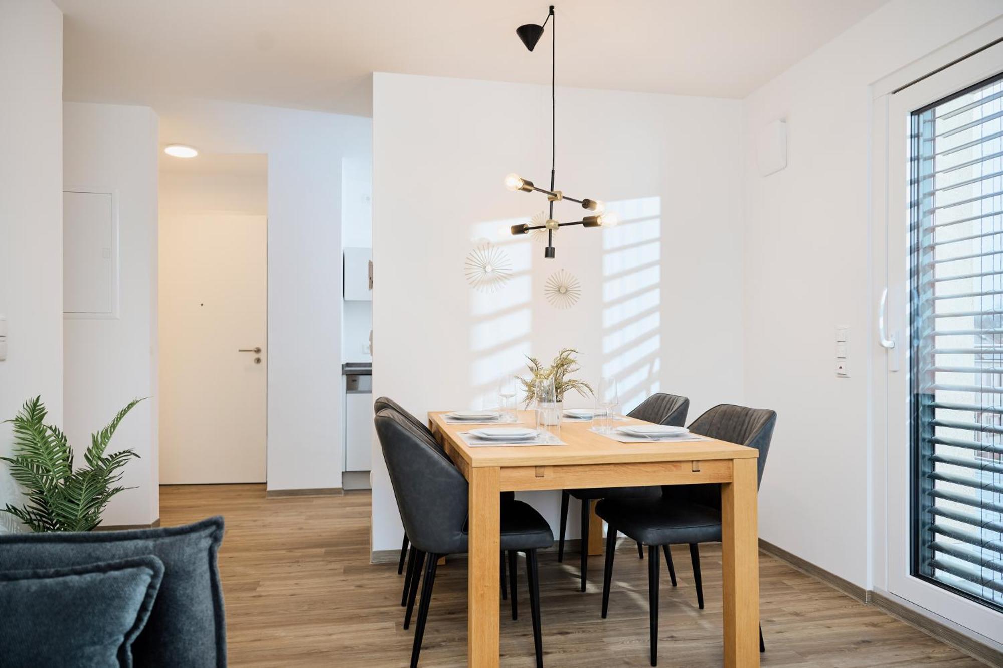 Moderne Apartments Mit Highspeed-Wlan Und Gratis-Tiefgarage Ihr Perfekter Rueckzugsort Nahe Dem Zentrum Und Der Therme I Barrierearm Бад-Кіссінген Екстер'єр фото