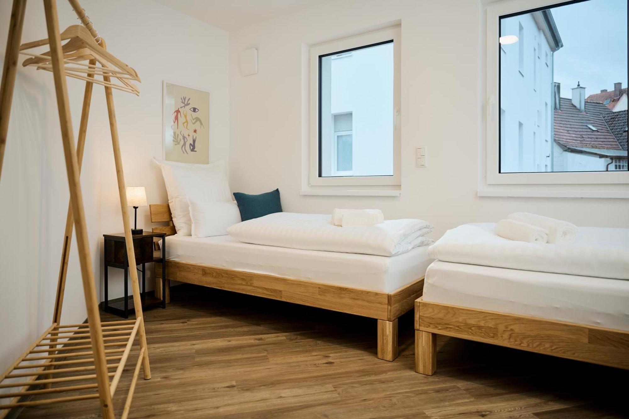 Moderne Apartments Mit Highspeed-Wlan Und Gratis-Tiefgarage Ihr Perfekter Rueckzugsort Nahe Dem Zentrum Und Der Therme I Barrierearm Бад-Кіссінген Екстер'єр фото