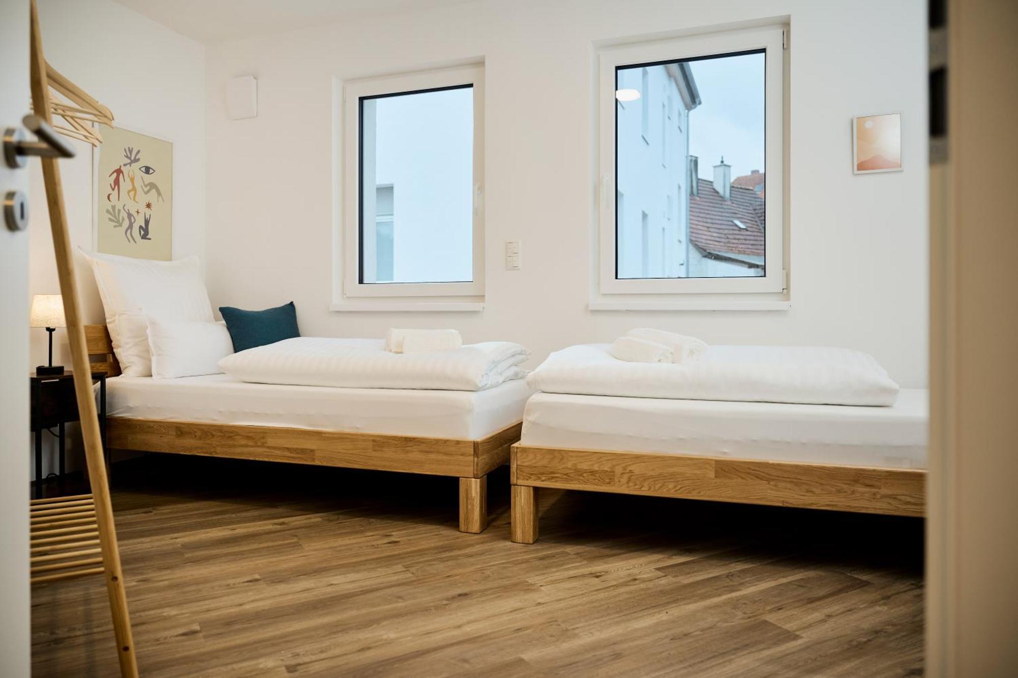 Moderne Apartments Mit Highspeed-Wlan Und Gratis-Tiefgarage Ihr Perfekter Rueckzugsort Nahe Dem Zentrum Und Der Therme I Barrierearm Бад-Кіссінген Екстер'єр фото