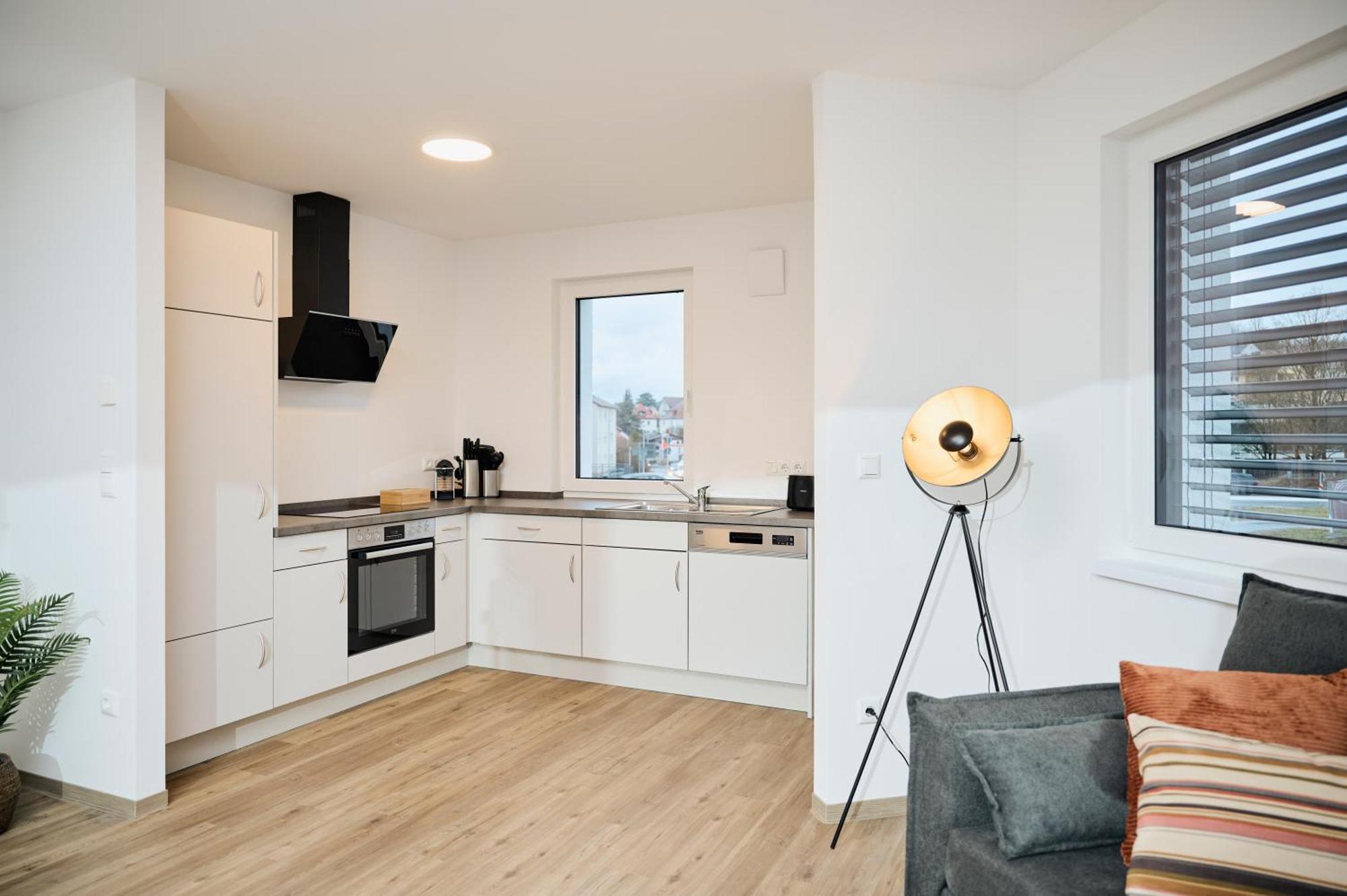 Moderne Apartments Mit Highspeed-Wlan Und Gratis-Tiefgarage Ihr Perfekter Rueckzugsort Nahe Dem Zentrum Und Der Therme I Barrierearm Бад-Кіссінген Екстер'єр фото