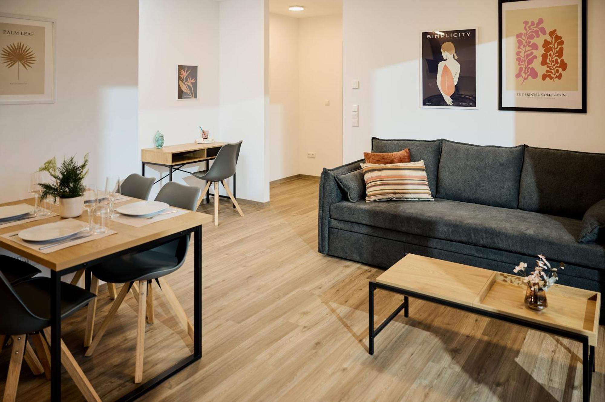 Moderne Apartments Mit Highspeed-Wlan Und Gratis-Tiefgarage Ihr Perfekter Rueckzugsort Nahe Dem Zentrum Und Der Therme I Barrierearm Бад-Кіссінген Екстер'єр фото